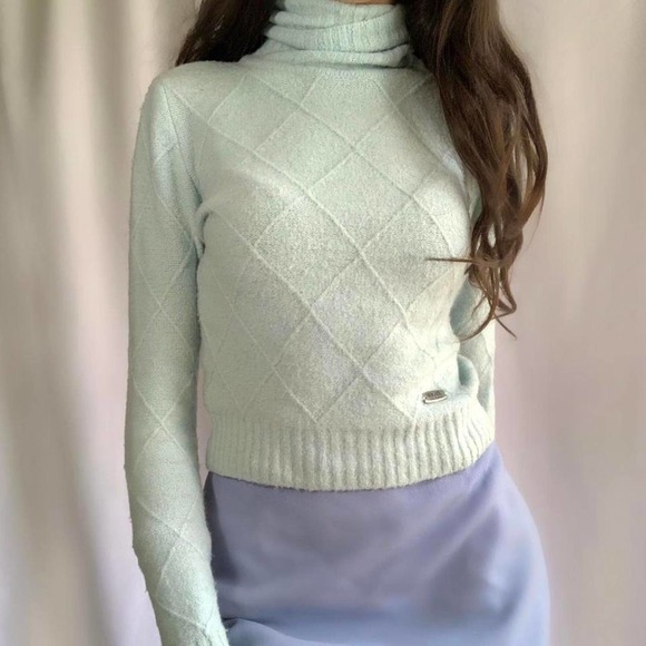 Versace Tops - Amazing 90s Authentic Versace Turtleneck Sweater Size Small